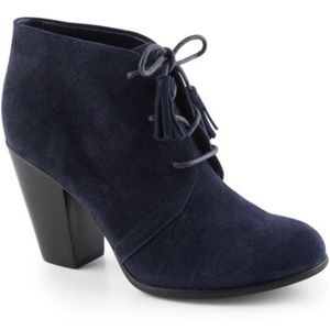 Bjorndal Harlow dark navy blue booties